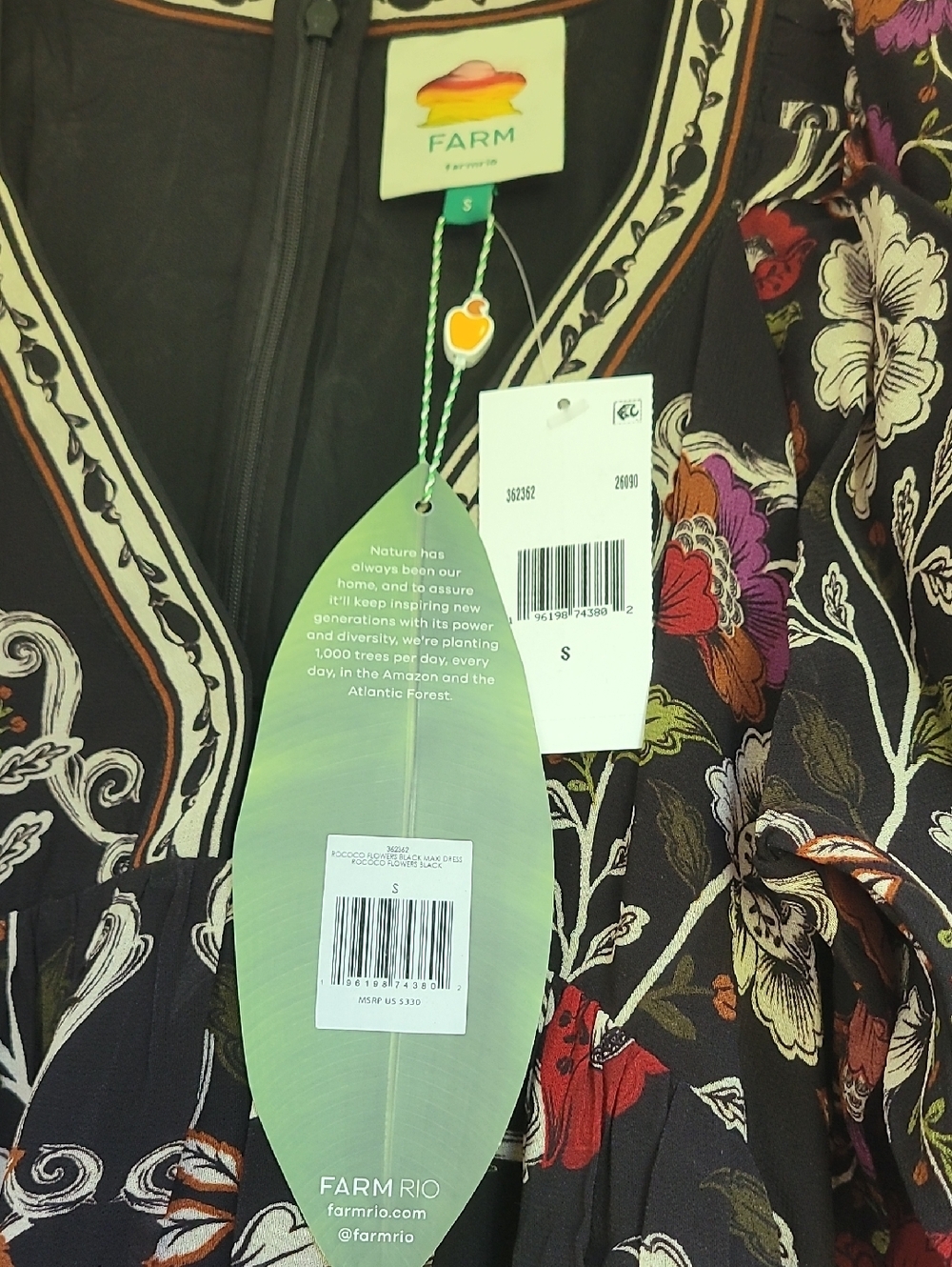 FARM Rio Rococo Flowers Maxi Dress - Picture 8 of 11